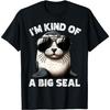 Funny Seal Birthday Pun Boys Girls Women's Sea Lion Cute T-Shirt(1)