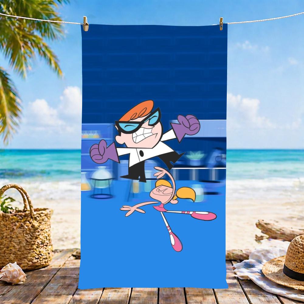 D-Dexter'S Laboratory Towel Microfiber Beach Towel, Quick-Dry, Sand-Free, Ultra-Fine Fiber, Super Soft.