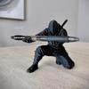 (9*7.8cm) Organizzatore Cool Stampato 3D Portapenne Ninja Supporto Miniatura per Penne Ornamento Regalo Creativo Decorazione Moderna per Scrivania