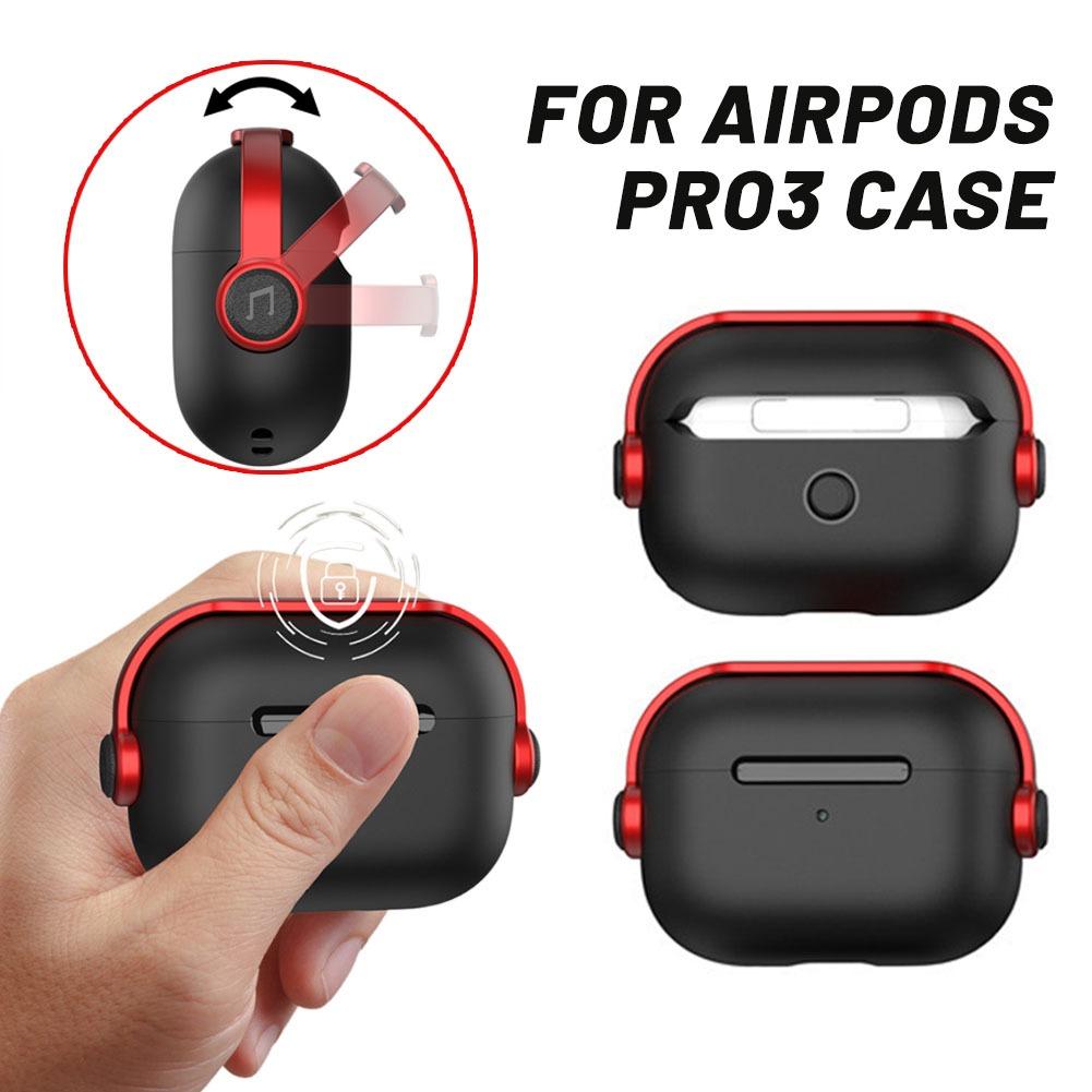 For Airpods Pro 1st 2nd Generation TPU Case With Keychain Wireless Earphone Protective Case Accessories