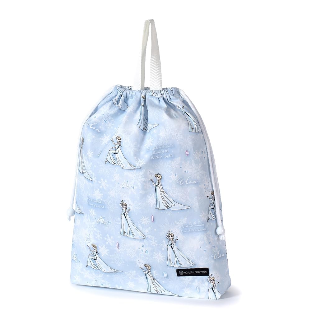 COLORFUL CANDY STYLE Disney Entrance Series Gusset Bag Drawstring Pouch Set Shoe Large Drawstring Perfect for Entrance Cute for NJ504300