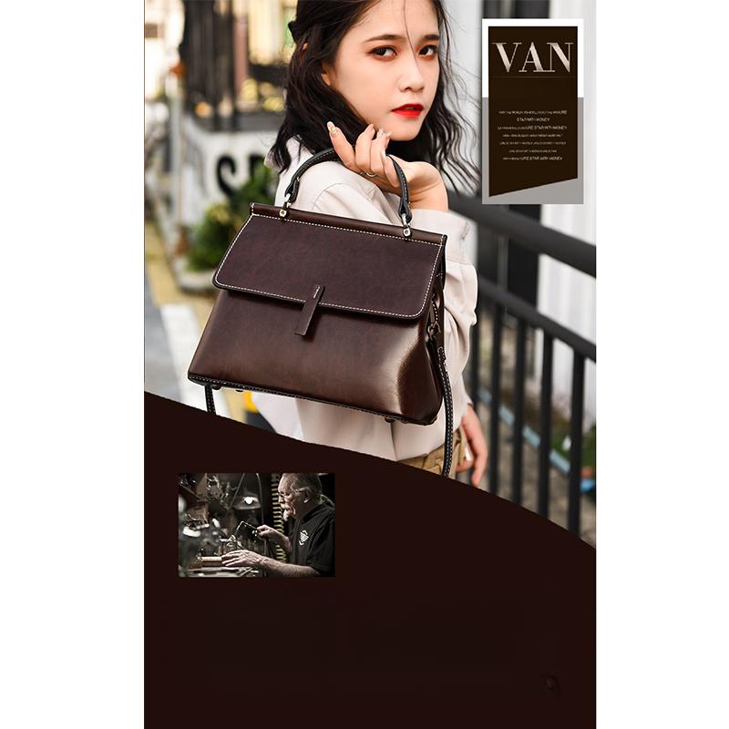 Women's Shoulder Bag Diagonal Small Bag Casual Fashion Leather Ladies Bag