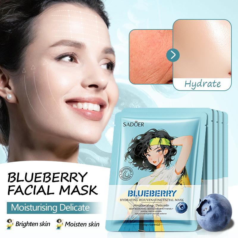 3pcsBlueberry Mask 25g Anti-wrinkle, Moisturizing, Hydrating and Moisturizing, Skin Rejuvenation Mask Manufacturer