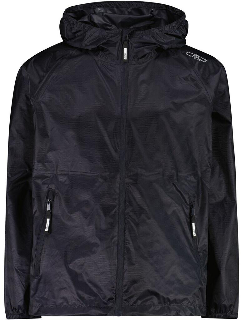 Jacket CMP Kinder Rain Hoodie Jacket Grey