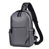 New Men's Fashion Simple Casual Chest Bag Cycling Back One Shoulder Crossbody Men's Breast Bag