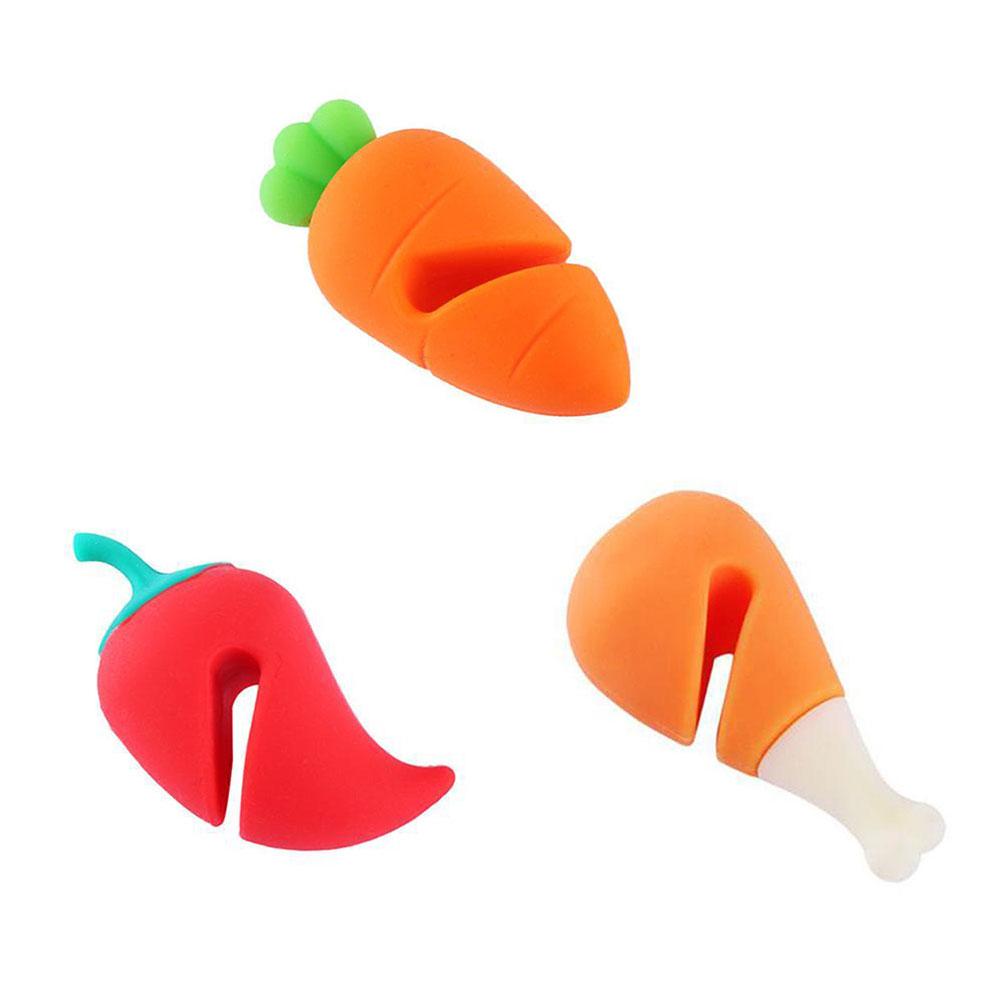 Silicone World 1PC Spill-proof Lid Lifter For Soup Pot Lid Stand Silicone Heat Resistant Holder Keep The Lid Open Kitchen Tools