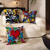 Britto Art Personalized Picture Text Home Decorative Pillows Household Gifts 45x45cm