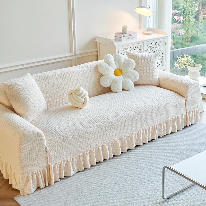 Sofa Cover All inclusive Universal Cover Elastic European Style Universal Old Fashioned Anti Cat Scratch Four Season Style