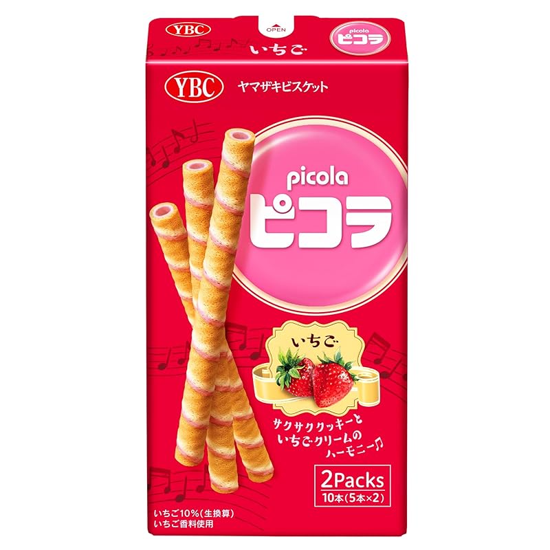 

yamazaki biscuit picola strawberry 10 pieces x 10 pieces