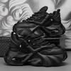 Men Chunky Sneakers Platform Shoes Outdoor Men Thick Sole Sports Shoes Lace Up Tennis Casual Shoe Height Increasing Male Shoes
