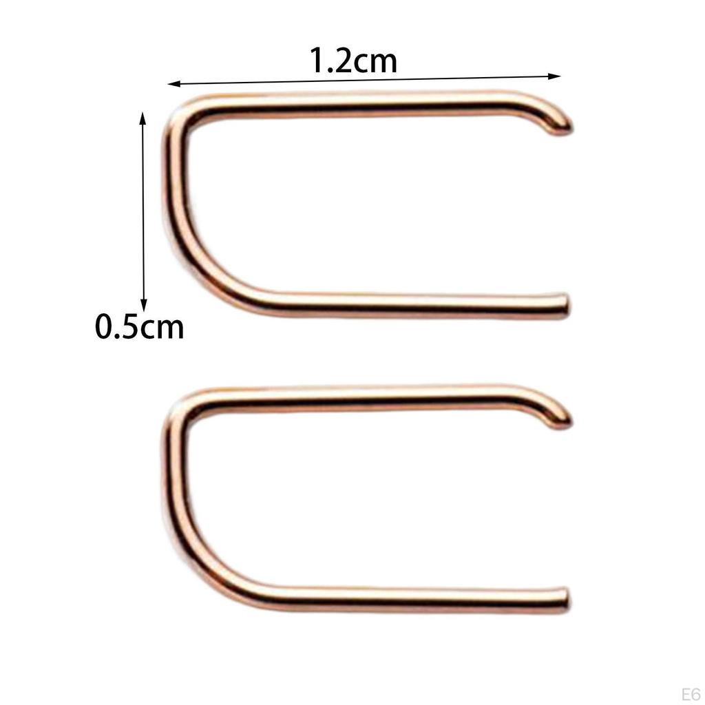 Trendy Simple Mini Bar Stud Earrings Staples Studs Pins for Birthday Gifts