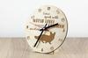 Cardigan Welsh Corgi - orologio con cane, orologio in legno con incisione, orologio personalizzato da Art-Dog