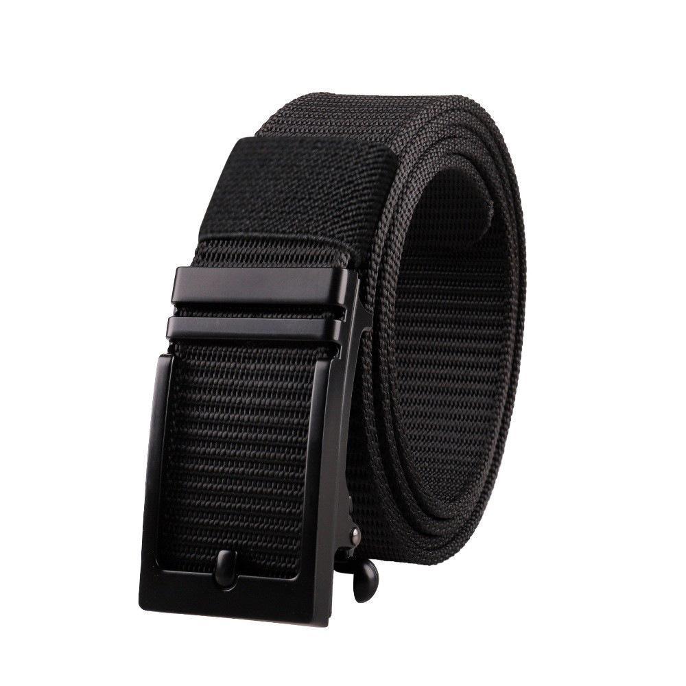 Toothless Alloy Buckle Canvas Belt Outdoor Training Tactical Belt Men'S Overalls Belt
