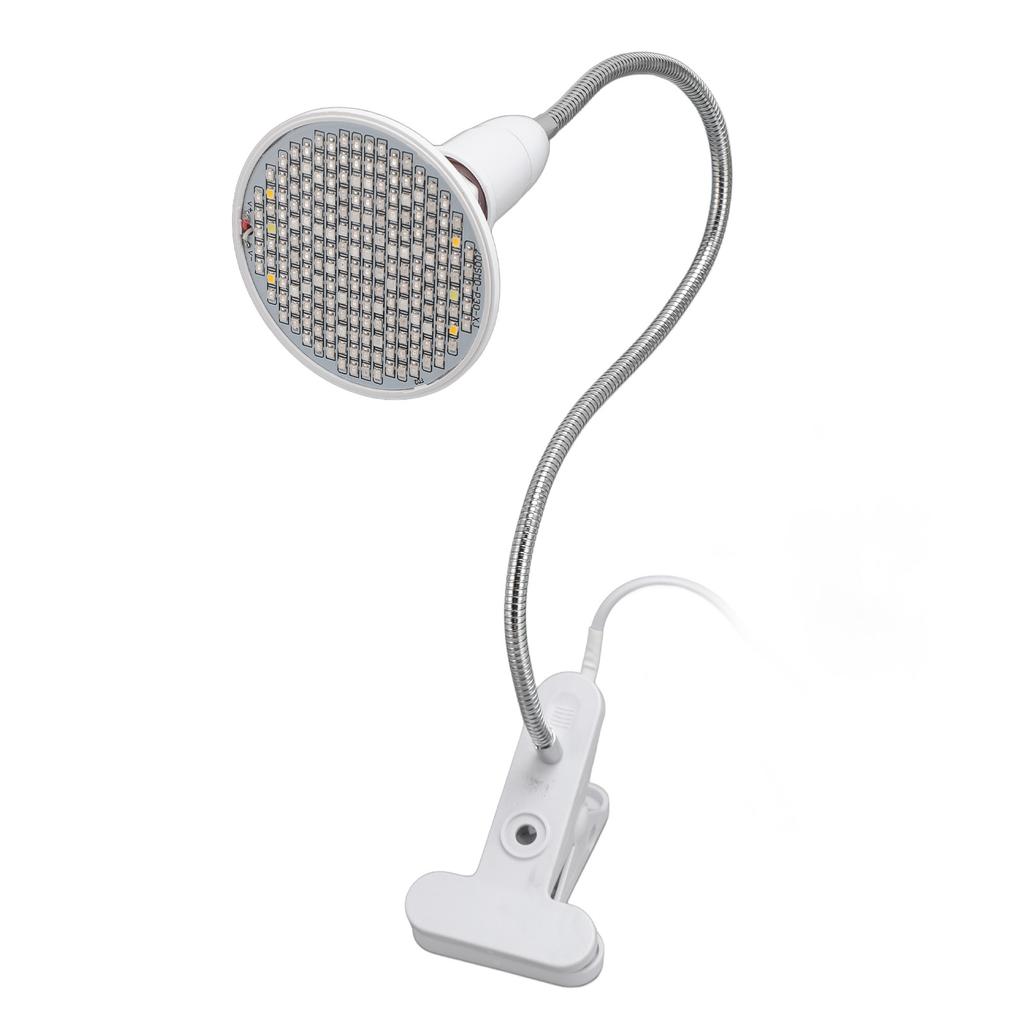 Grow Light LED Plant Light 8W Full Spectrum Desk Clip   Gooseneck E27 Socket Growing Lamp  for Indoor