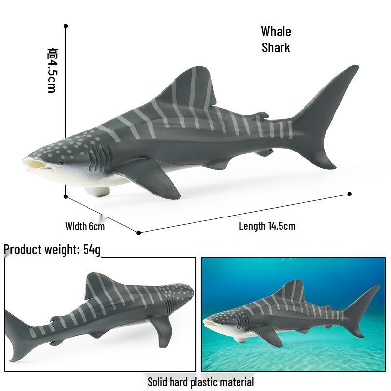 Solid Cross Water Drop Fish Simulation Toy Model - Bobo Sea Creature Ornament