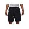 Jordan Solid Drawstring Straight-Leg Shorts Men Bottoms Black DX9642-010