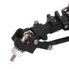RC Front Rear Axles Complete Set Metal Assembly Kit Axle Drive Shaft for   SCX10 II RC Crawler Car