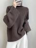 Autumn/Winter High Neck Loose Wool Sweater for Women, 2026 Style