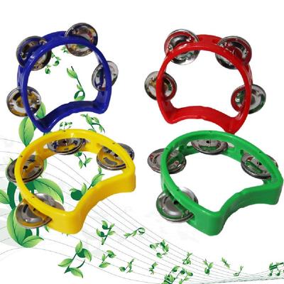 Campanello Fiore in Plastica - Shaker Orff a Doppia Fila per Danza e Intrattenimento