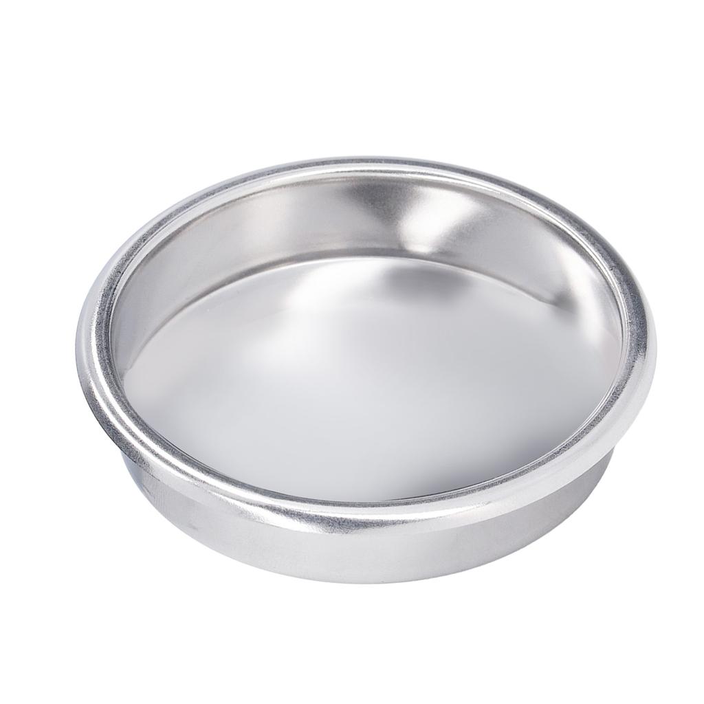 Filtre à insertion de rinçage arrière pour machine à café semi-automatique de 58 mm, disque de nettoyage arrière en acier inoxydable