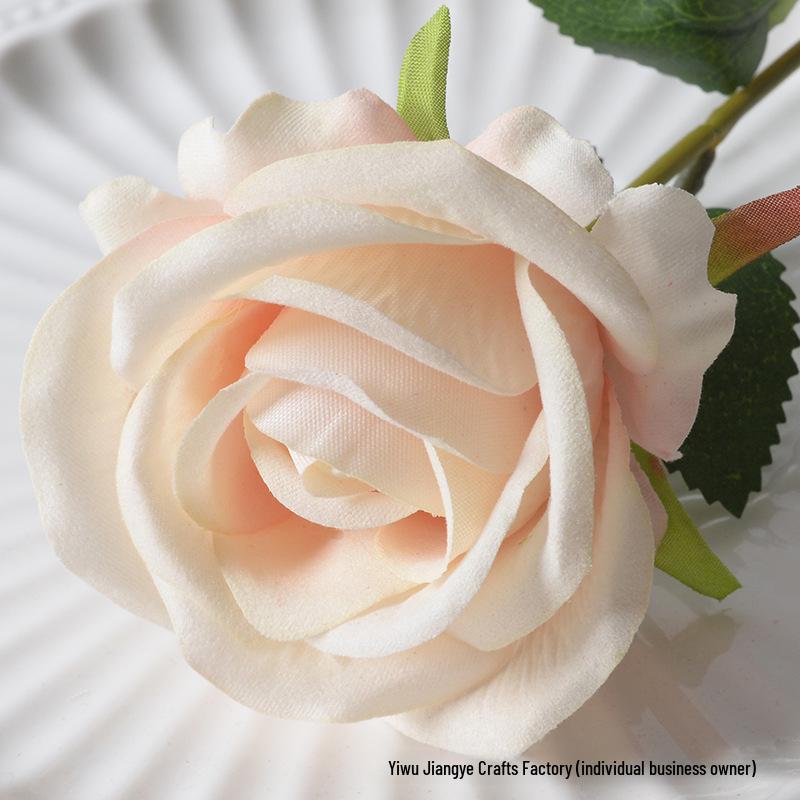 Large Flannel Rose Silk Bouquet for Wedding and Valentine's Day Home Decor