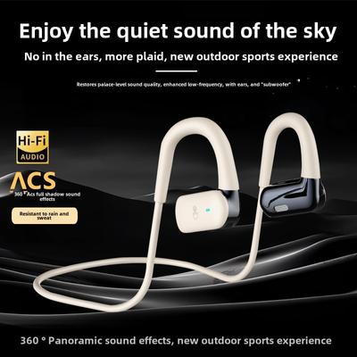 Nacken-/offenes Ohr, lange Lebensdauer, kabellose Geräuschunterdrückung, Sport-Knochenleitungs-Bluetooth-Kopfhörer