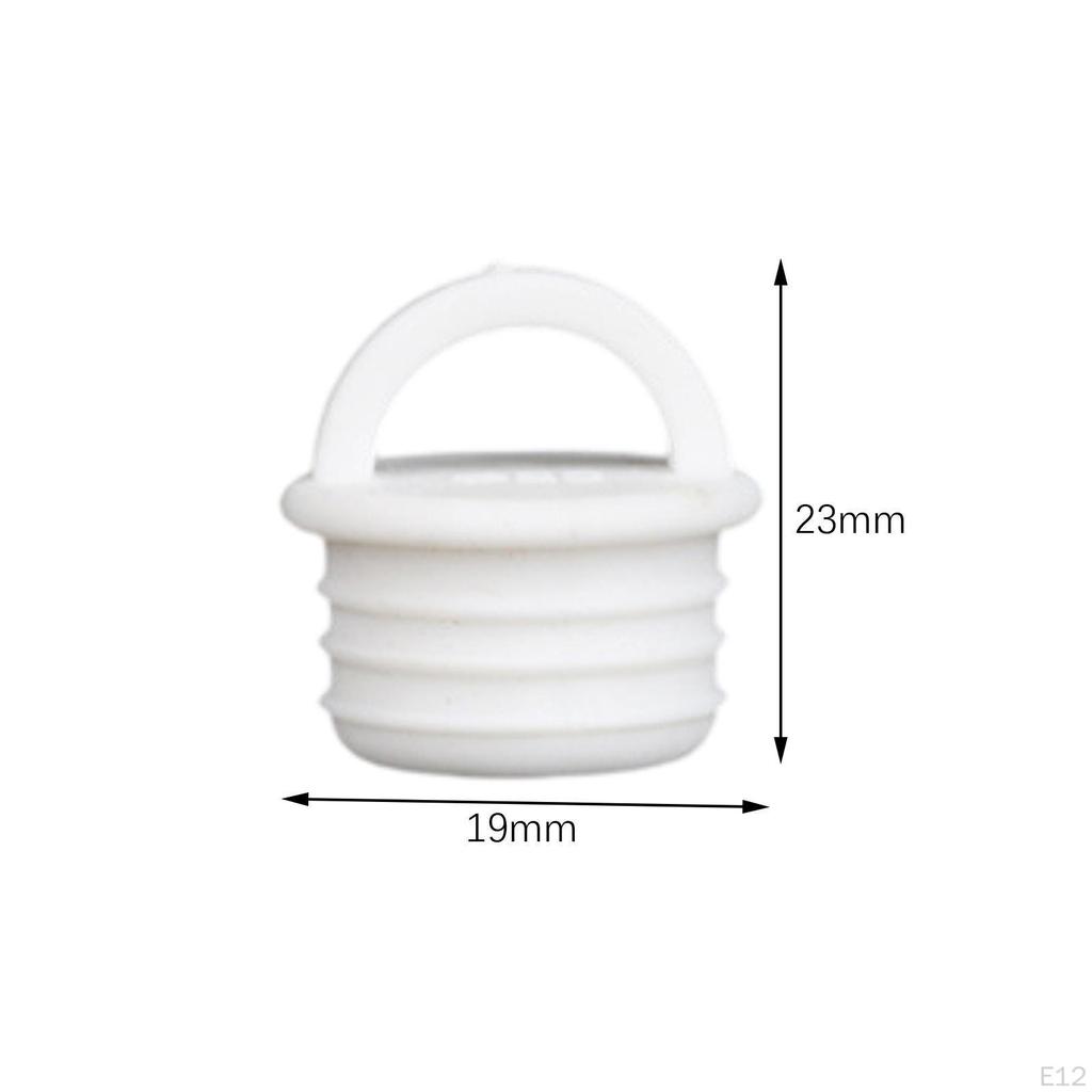 5 Pieces Mop Bucket Drain Stoppers Plug Easy Installation Accessories Replacement Silicone