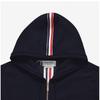 Thom Browne Men S Hooded Zip Up Center Back Stripe Mjt153a 03377 415