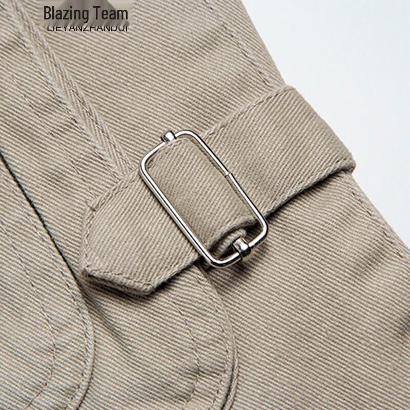 Gilet in Cotone da Uomo Multi-tasche per Pesca e Fotografia