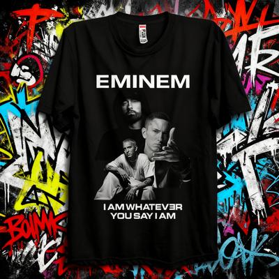 Letnia koszulka Slim Shady Retro Rap Emnem Styl Hip-hop Koszulka Unisex Styl lat 90. 100% Czysta Bawełna Drukowana Koszulka Rekreacyjna 2025