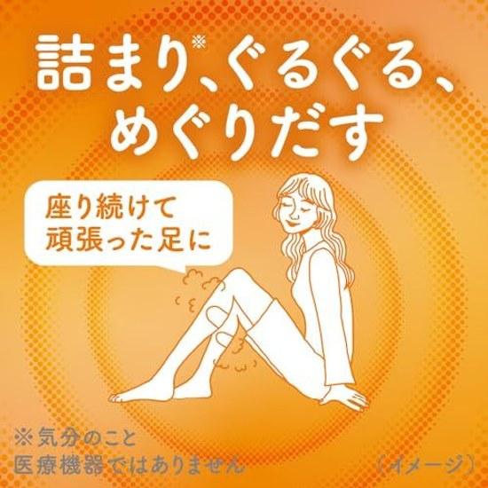 Megurizumu Steam Foot Sheet Unscented 6 Sheets X 2 Sets + Bonus Included