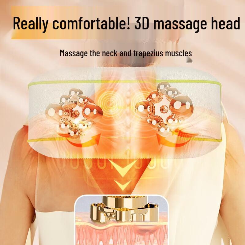 Hezheng Automatic Neck & Shoulder Kneading Massager with Heat