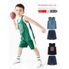 New Summer Children's Quick-Drying Mesh Sports Vest Shorts Boys Casual Outdoor Suit Vest Football Uniform