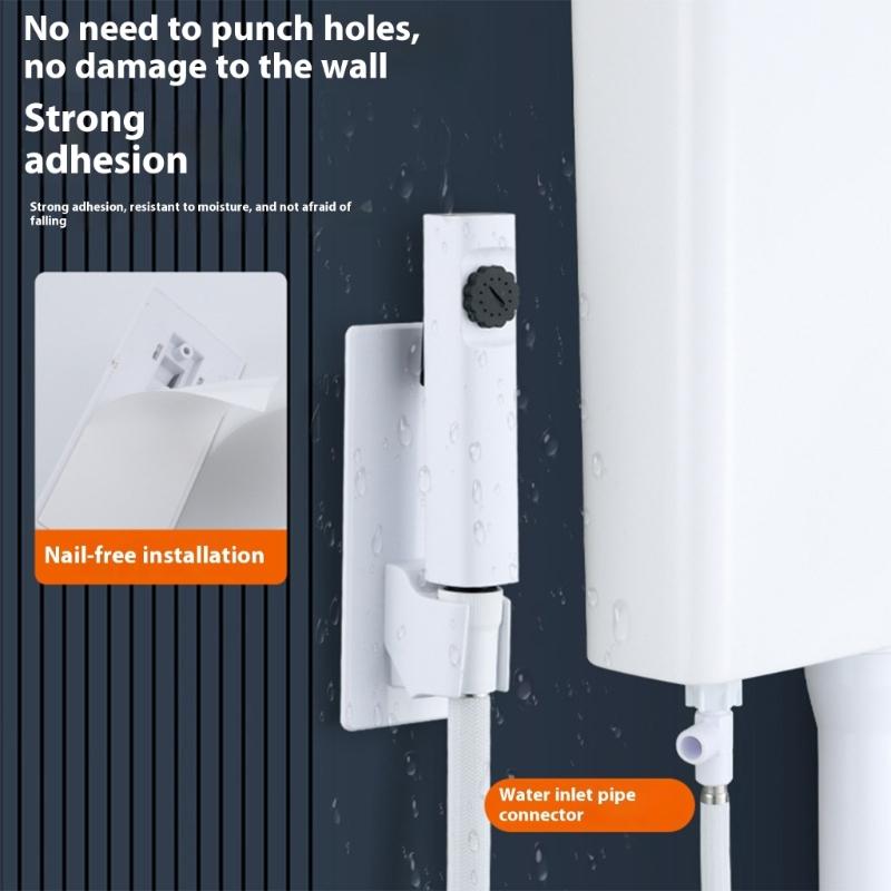 Ergonomic Handheld Toilet Sprays Tool with Corrosion Resistant Easy Installation Suitable for Multiple Cleaning Purposes