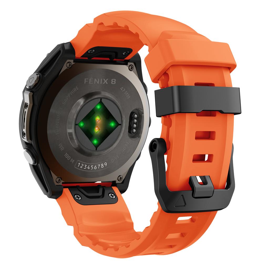 Sport Silicone Band For Garmin Fenix 8 E 7 7X Pro 6 6X 5 5X/Epix/Instinct/Forerunner 970 QuickFit 22mm 26mm Watch Strap Bracelet