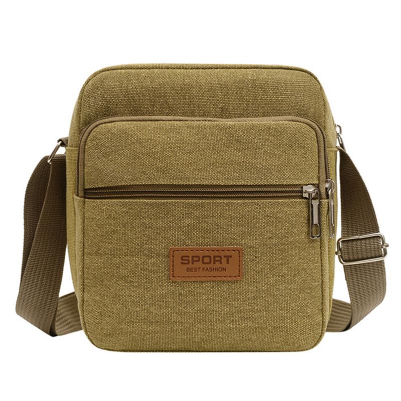 

Men s Fashion Canvas Small Bag Casual Men Mini Handbags Male Crossbody Shoulder Messenger Bags For Men Business Sidebag NEW хаки