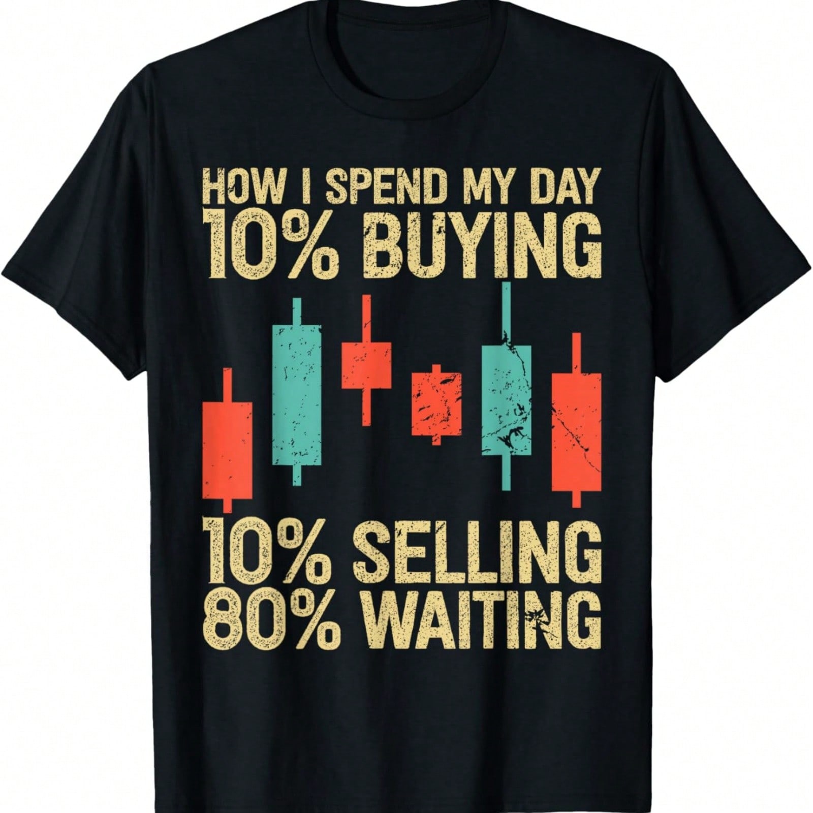 Stock Market Broker Trader Forex Day Trading - Stock Trading T-Shirt S