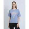 Cresson ShorT Sleeve T shirT Flower Balloon prinTing