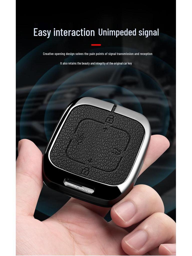 Zeekr 007/001/009 Autoschlüssel Bluetooth Schutzhülle & Schnalle - Neues Zubehör