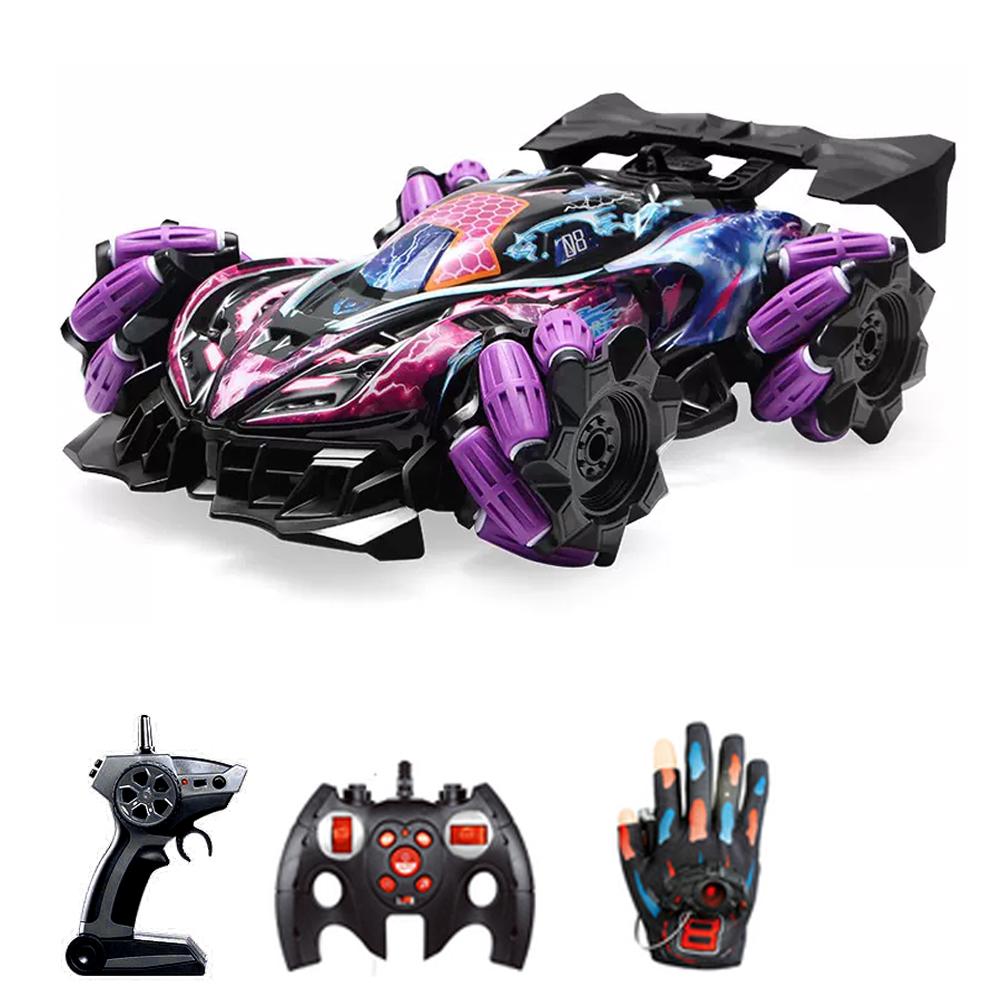 Pilot zdalnego sterowania Samochód zdalnie sterowany Samochód kaskaderski 2,4 GHz z funkcją Cool Lights Music Side Drift