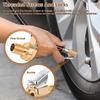12 Stück Schnellverschluss-Reifenfüller-Luftspanner Verriegelnder Reifenfüllschlauch-Adapter Kein Leck für Luftkompressoren & Ventilschäfte Bra