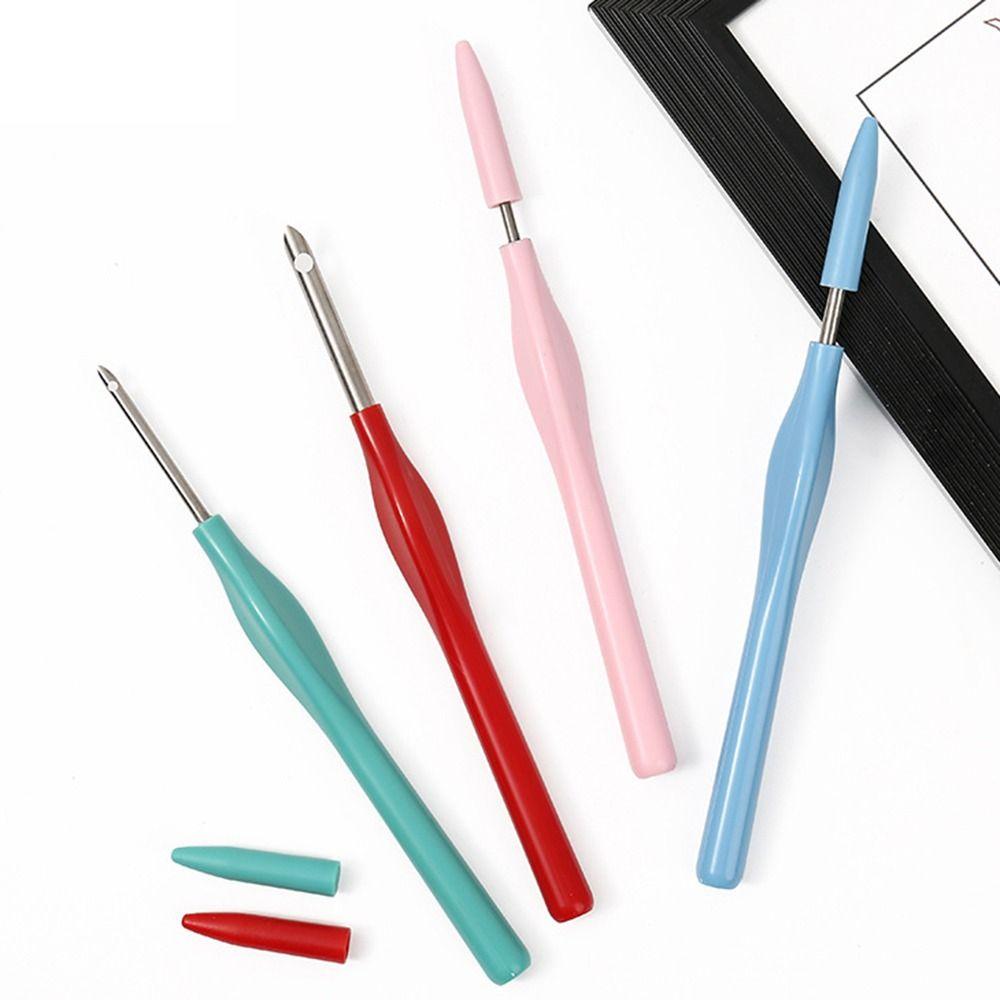 1/4Pcs Adjustable Embroidery Punch Needle Kit Punching Needle Embroidery Pen  Punch Needle Tool