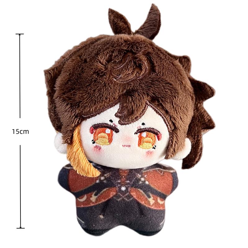 15Cm Genshin Impact Anime Plush Toys Kazuha Xiao Scaramouche Venti Cartoon Figure Stuffed Doll Pendant Keychain Gift For Kids