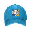 Doraemons Baseball Cap Vintage Distressed Denim Sun Cap For Men Women Outdoor Workouts Unstructured Soft Hats Cap