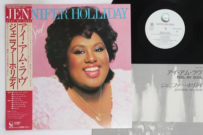 LP Record JENNIFER HOLLIDAY  Feel My Soul Produced by Maurice W 25AP2739 GEFFEN 1983 Japan Obi SoulFunk Used