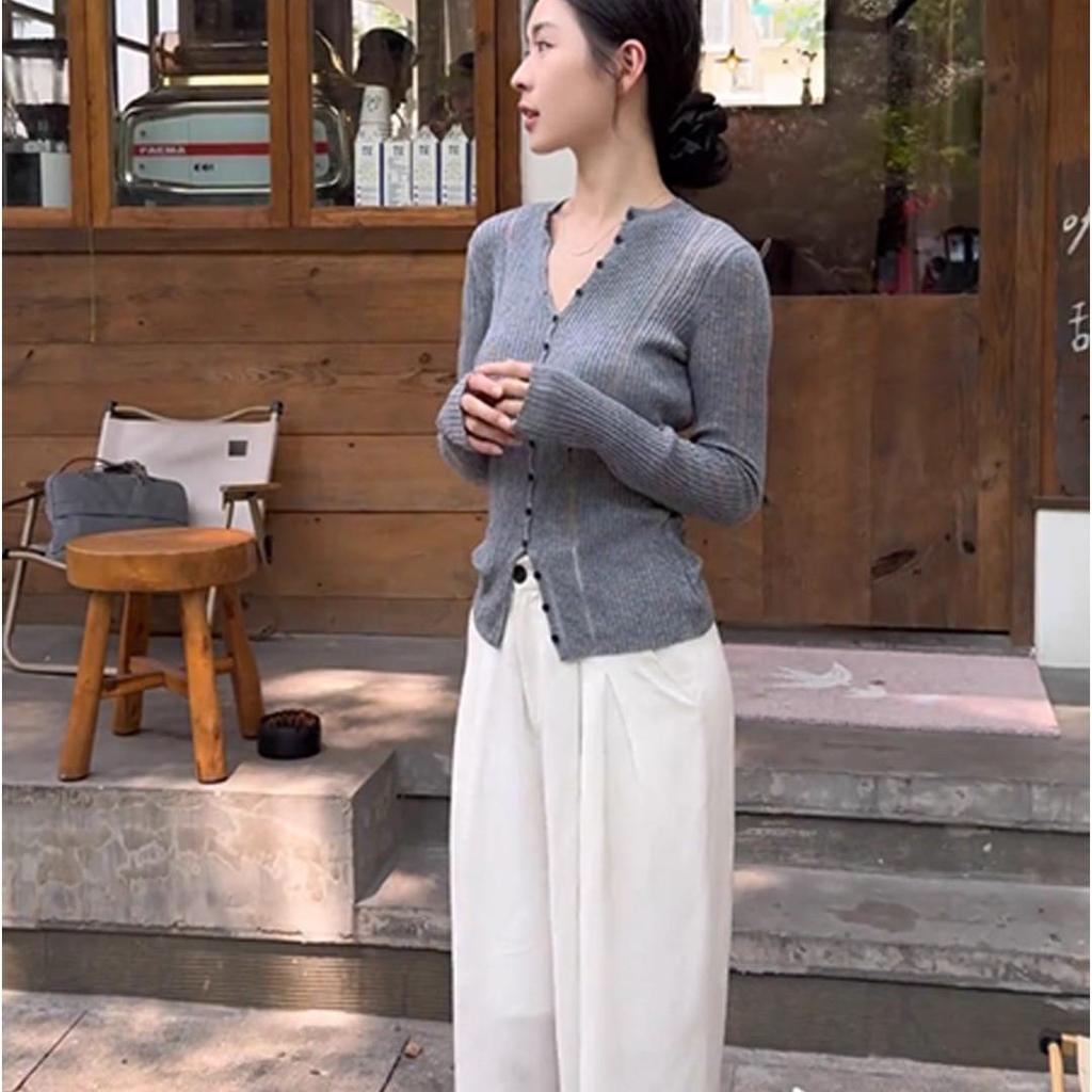 Zierliche, Elegante, Figurbetonte, Langärmelige Spitze Strickpullover für Damen Herbst und Winter, Ein Vielseitiger Strickpullover für Heiße Girls