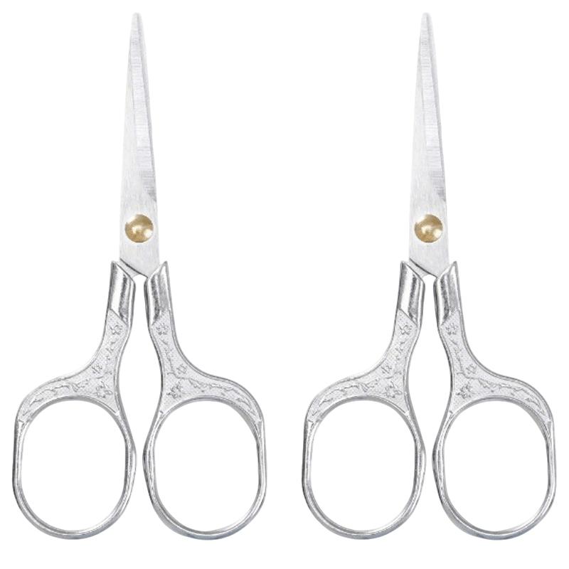 1-5Pcs Stainless Steel Vintage Scissors Sewing Fabric Cutter Embroidery Tailor Thread Scissor Tools for Sewing Shears Small