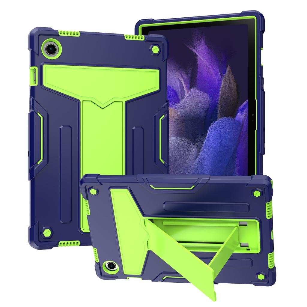 Tablet Case for Samsung Tab A8 10.5 inch (SM-X200/X205), Built-in T-Shaped Stand, Two-Tone Design, All-Round Protection