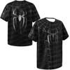 Superhero Short Sleeved Sports T-shirt Breathable Quick Drying Movie Themed Character Printed Top for Home Matching