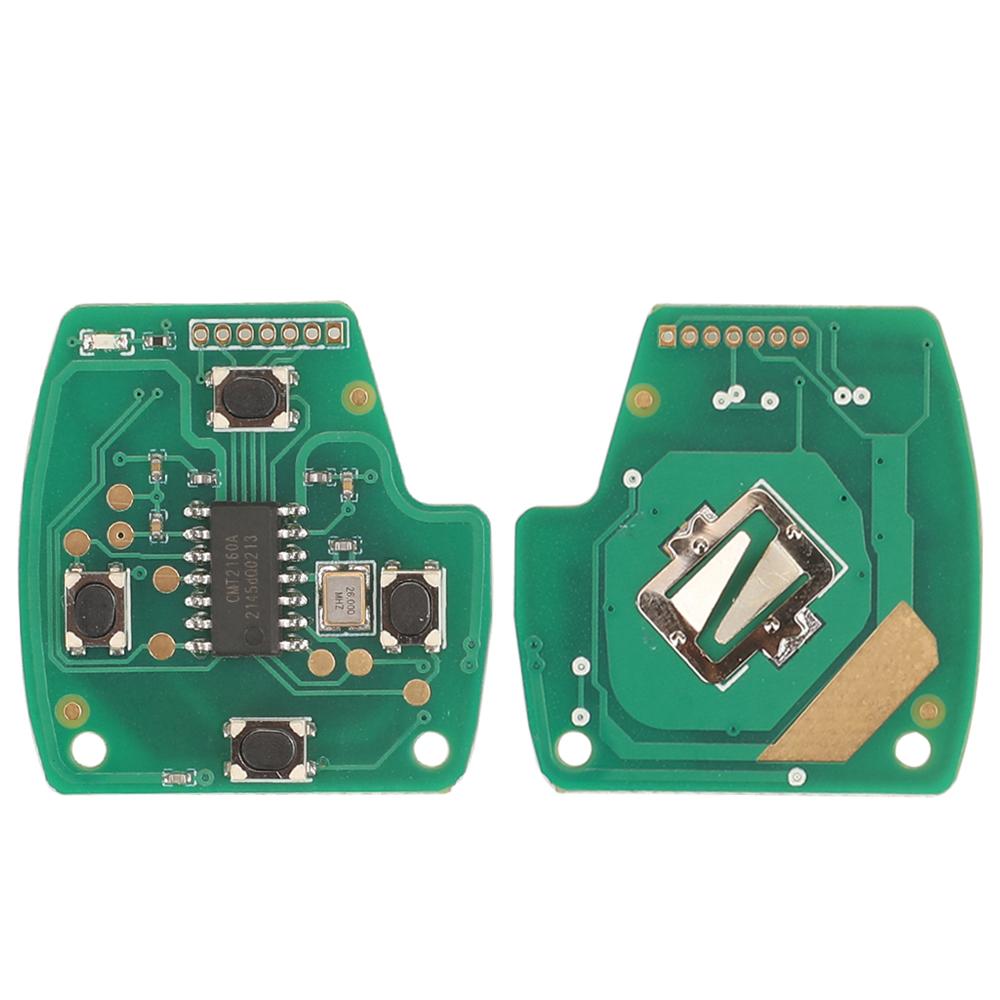 Jingyuqin G8D-380H/382H/384H-A Platine für Fernbedienungsschlüssel für Honda Accord CRV Odyssey Jazz 313,8/315/433,92 MHz ID46/ID48 Chip